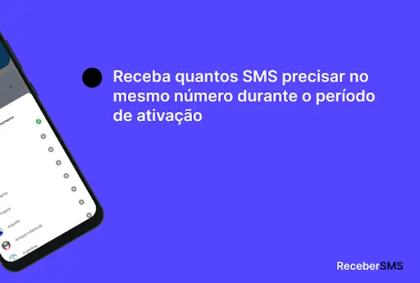 Receber SMS android App screenshot 2